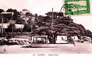 Chrea - Le Rond-Point - 1937